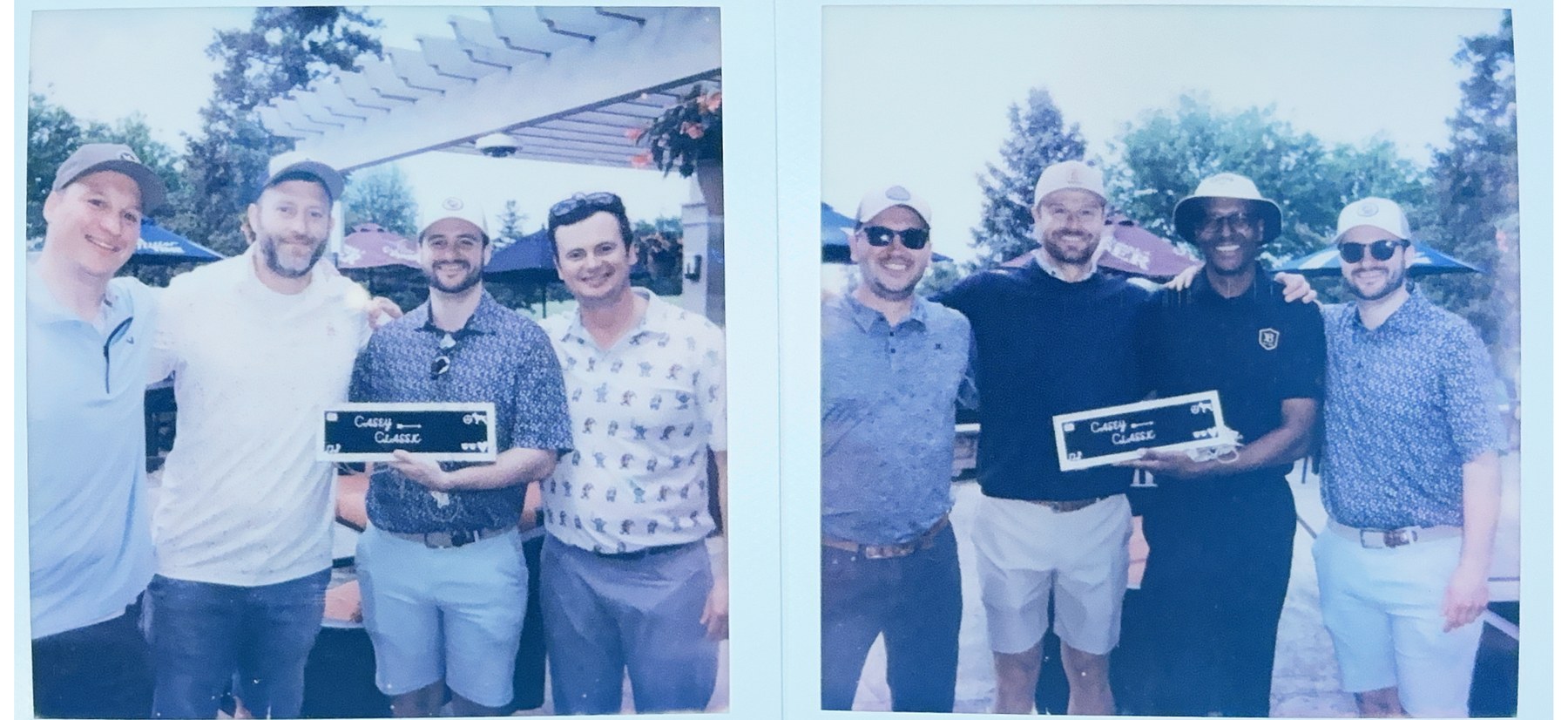 Friends gathered at a Casey Classic event